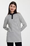 ALEXANDERGARDI DÜĞMELİ  SWEATSHİRT (E24-72803-KDN)