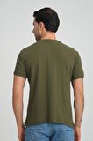 ALEXANDERGARDI FİTİLLİ V YAKA REGULAR FİT T-SHİRT (E24-74602)