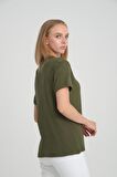 ALEXANDERGARDI FİTİLLİ V YAKA COMFORT FİT T-SHİRT (E24-74602)
