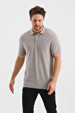 ALEXANDERGARDI DÜĞMELİ POLO YAKA REGULAR FİT T-SHIRT (E24-EZE-26)