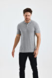 ALEXANDERGARDI DİK ÇİZGİLİ POLO YAKA SLİM FİT TRİKO T-SHIRT (E24-EZE-25)