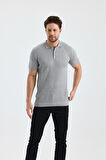 ALEXANDERGARDI DİK ÇİZGİLİ POLO YAKA SLİM FİT TRİKO T-SHIRT (E24-EZE-25)