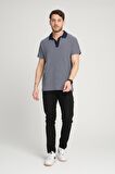 ALEXANDERGARDI DESENLİ POLO YAKA T-SHİRT (E24-PLTS00)