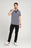 ALEXANDERGARDI DESENLİ POLO YAKA T-SHİRT (E24-PLTS00)
