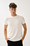 Bisiklet Yaka Basic T-Shirt