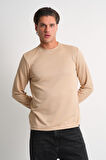 ALEXANDERGARDI Uzun Kollu Bisiklet Yaka Basic Sweatshirt