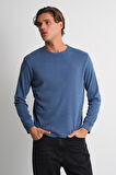 ALEXANDERGARDI Uzun Kollu Bisiklet Yaka Basic Sweatshirt