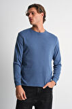 ALEXANDERGARDI Uzun Kollu Bisiklet Yaka Basic Sweatshirt