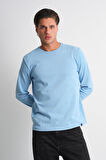 ALEXANDERGARDI Uzun Kollu Bisiklet Yaka Basic Sweatshirt