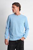 ALEXANDERGARDI Uzun Kollu Bisiklet Yaka Basic Sweatshirt