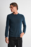 ALEXANDERGARDI Uzun Kollu Bisiklet Yaka Basic Sweatshirt