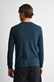 ALEXANDERGARDI Uzun Kollu Bisiklet Yaka Basic Sweatshirt