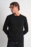 ALEXANDERGARDI Uzun Kollu Bisiklet Yaka Basic Sweatshirt