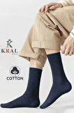 Kral 12'li Yazlık Penye Erkek Orta Uzun Çorap Parfümlü