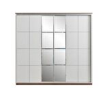 Efsane Sürgülü Gardırop Aynalı Elbise Dolabı 230x60x214