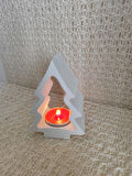 Yılbaşı Ağacı Figürlü Dekoratif Mumluk Tealight 2