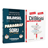 Yönerge KPSS TYT ALES DGS Bilimsel Metinlerle Paragraf ve AKM Dil Bilgisi Soru Bankası Seti 2 Kitap