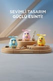 Özel Üretim Okul Fan Performans Şarjlı El Vantilatörü F31 Sarı