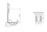 Vitra Arkitekt Hela Taşı , Alaturka Tuvalet Taşı 5950L003-0054