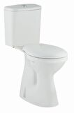 Seramiksan Natura Bedensel Engelli Klozet+Rezervuar+İç Takım+Soft Kapak