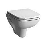 VitrA S20 Square Asma Klozet 48cm + S20 Klozet Kapağı 
