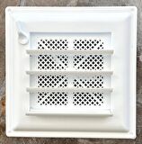 Ubm 28x28 Banyo Wc Havalandırma Menfezi Yapışkanlı (Cam Menfez Hediyeli)