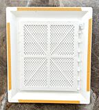Ubm 35x40 Banyo Wc Havalandırma Menfezi Yapışkanlı (Cam Menfez Hediyeli)