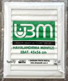 Ubm 45x56 Banyo Wc Havalandırma Menfezi Yapışkanlı (Cam Menfez Hediyeli)