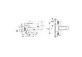 Artema Flow Square Krom Banyo Bataryası A43063