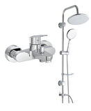 Artema Flow Round Banyo Bataryası + Duxxa Bolero Duş Sistemi Set