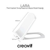 Creavit Lara Klozet Kapağı