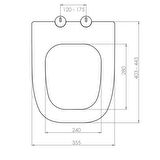 Seramiksan Petite Kanalsız Rim-Out Asma Klozet + Yavaş Kapanır Kapak + Creavit Gömme Rezervuar