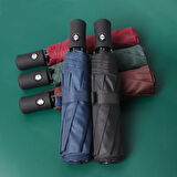 Eleven Market Tam Otomatik Bordo Erkek Şemsiyesi