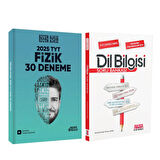 Parlayan Projeler TYT Fizik Deneme ve AKM Dil Bilgisi Soru Bankası Seti 2 Kitap
