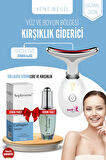 Yüz Ve Boyun Ems Güzellik Cihazı + Collagen Serum ( Gıdı,sarkma,kırışıklık)