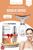 Yüz Ve Boyun Ems Güzellik Cihazı + C Serum ( Gıdı,sarkma,kırışıklık)