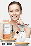 Yüz Ve Boyun Ems Güzellik Cihazı + C Serum ( Gıdı,sarkma,kırışıklık)