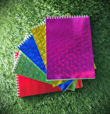 BLOKNOT 4LÜ SET RENKLİ ÇİZGİSİZ A5 DEFTER