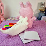 KALEMKUTULU MAGNET TUTUCU SEVİMLİ PELUŞ OYUNCAK VE 2 ADET MAGNET DEFTER 1 ADET MAGNET TAKVİM