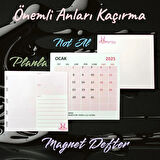 MAGNET 3LÜ DEFTER SETİ PLANLAYICI+NOT+TAKVİM