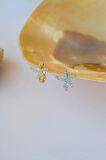 Deniz Yıldızı Figürlü Zirkon Taşlı Earcuff Sıkıştırmalı Kıkırdak Küpesi
