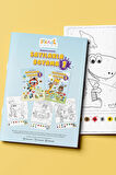 Kodlamalı Eğlenceli Aktivite - Sayılarla Boyama Kitabı Set (2 Kitap)