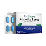 EAT MORE APPETİTE BOOST 30 KAPSÜL (Doğal Kilo Alma iştah Açma Kas Hacim Kazanma 60 Caps)