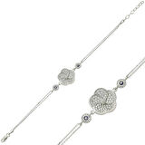 Ebuz Gümüş Papatya Kadın Bileklik