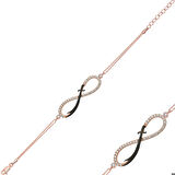 Ebuz Gümüş Rose Sonsuzluk Zülfikar Kılıcı Kadın Bileklik