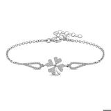 Ebuz Gümüş Yonca Bileklik