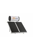Solar 150L Emayeli Prizmatik Çift Bakır Kollektörlü Güneş Enerjili Su Isıtma Sistemi (KAPALI DEVRE BASINÇLI)