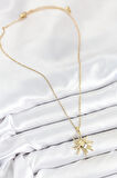 Güneş Model Gold Renk Kadın Kolye - EBJ250902W37702