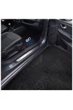 Renault Clio 4 (2012-2019) ABS Çerçeveli Krom Kapı Eşiği 4 Parça