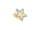 Altın Yıldız 9mm Bileklik Charm